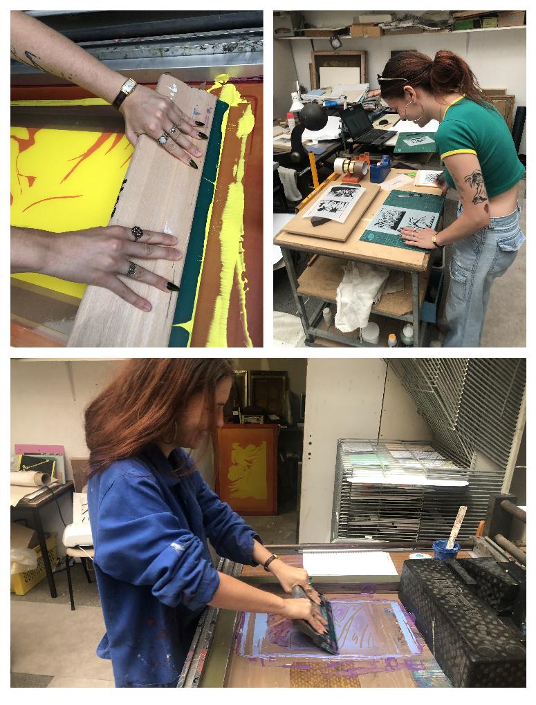 orbe manon rullier 2024 serigraphie